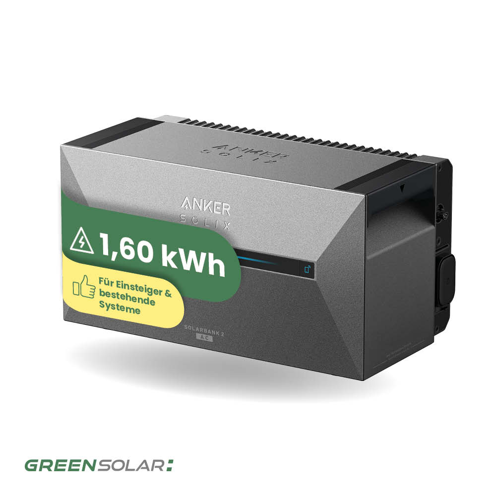 Balkonkraftwerkspeicher Anker Solix Solarbank 2 E1600 AC