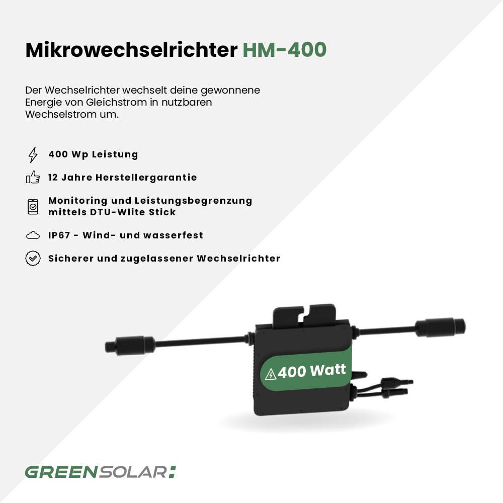 Hoymiles Mikrowechselrichter 400W (HM-400) – Bild 2