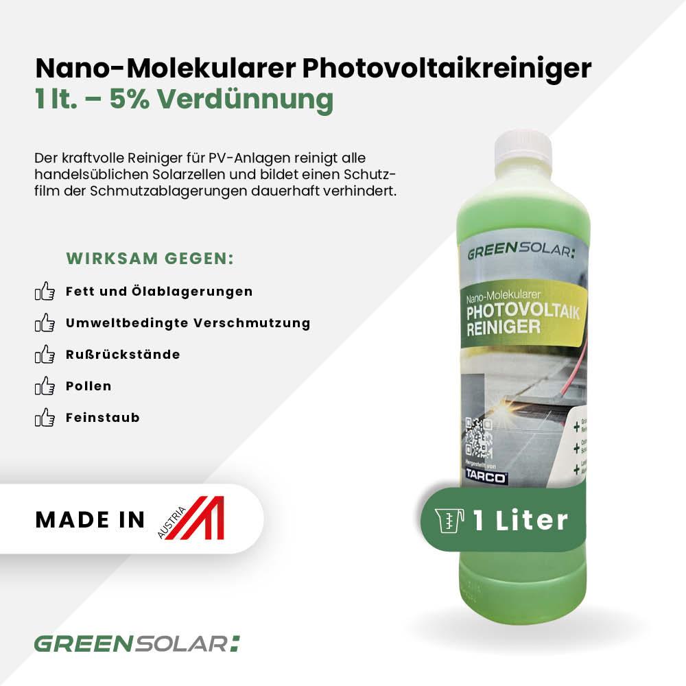 Nano-Molekularer Photovoltaikreiniger 1 lt. - 5% Verdünnung – Bild 2
