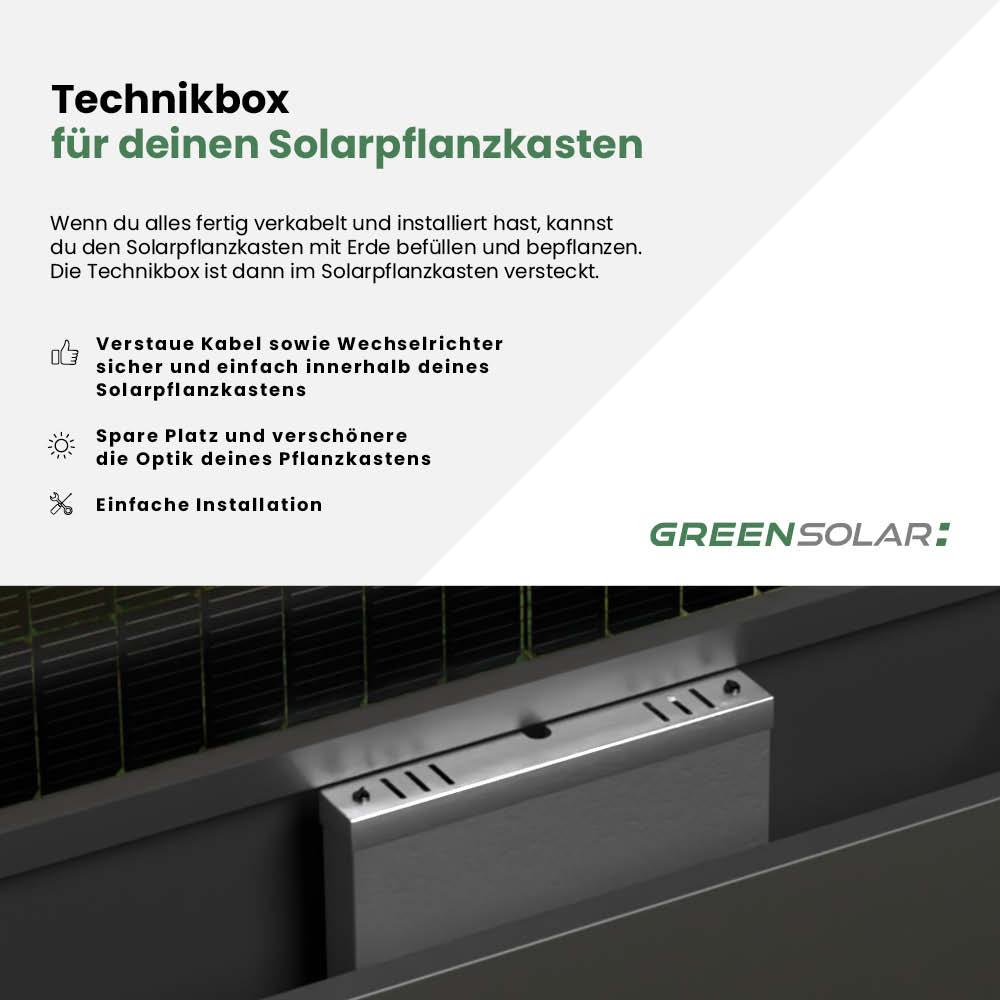 Technikbox für Solarpflanzkasten – Bild 2