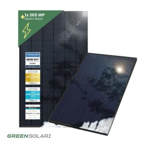 Solar-Modul 365Wp HC Maxim black