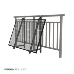Balkonbefestigung für 2 Module