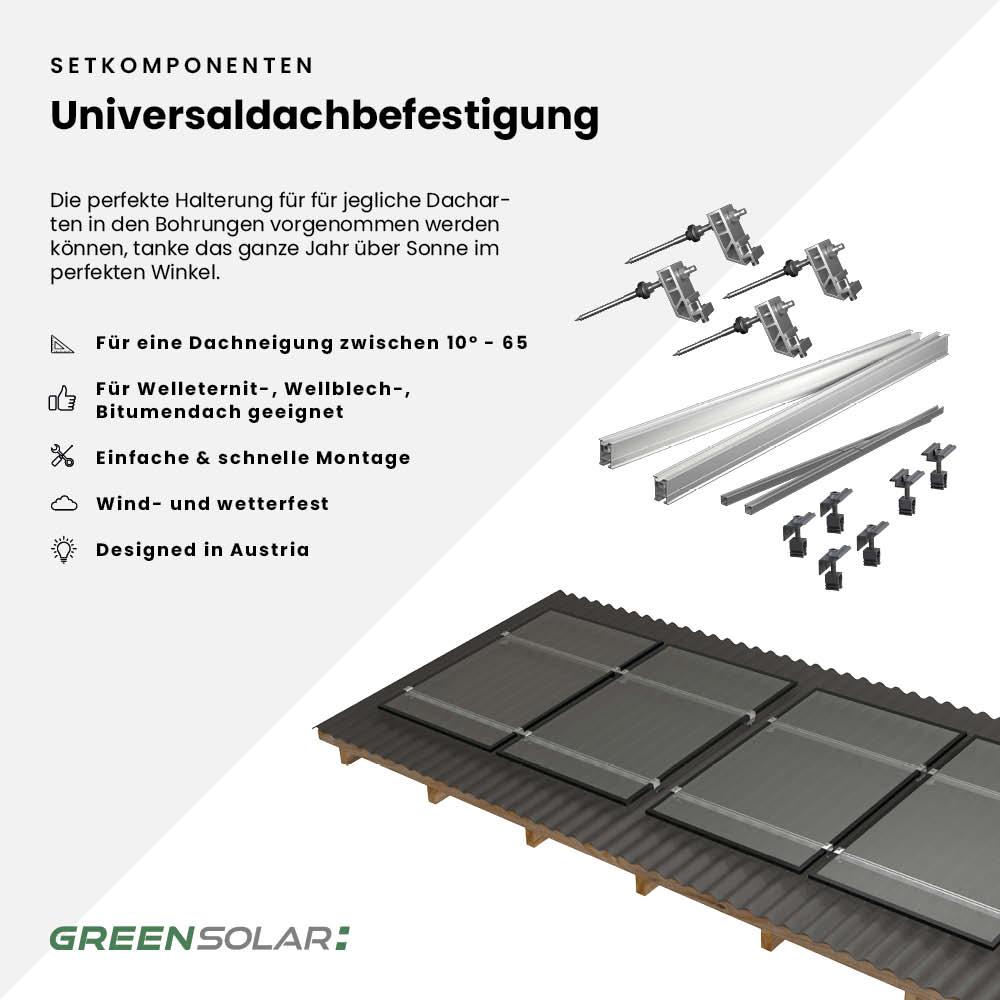 Solaranlage Universaldach 8kWp mit Speicher 12,44kWh – Bild 9