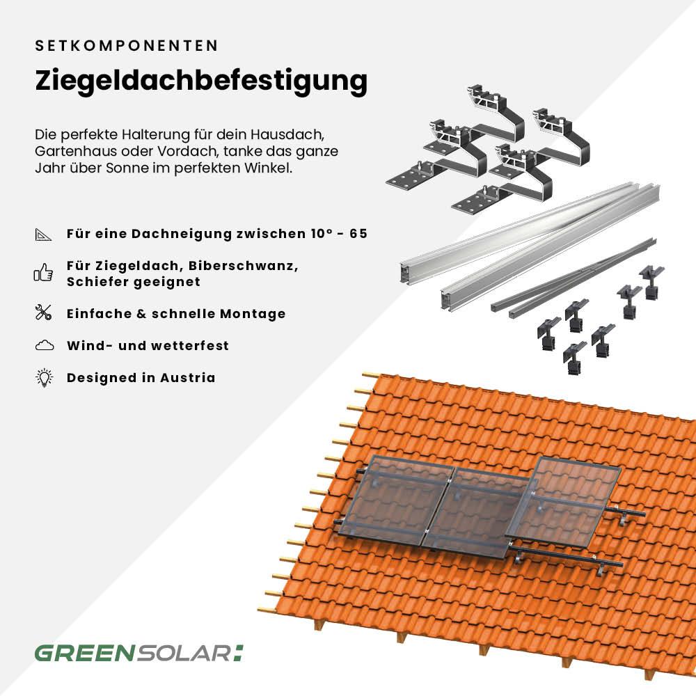 Solaranlage Ziegeldach 8kWp mit Speicher 12,44kWh – Bild 4