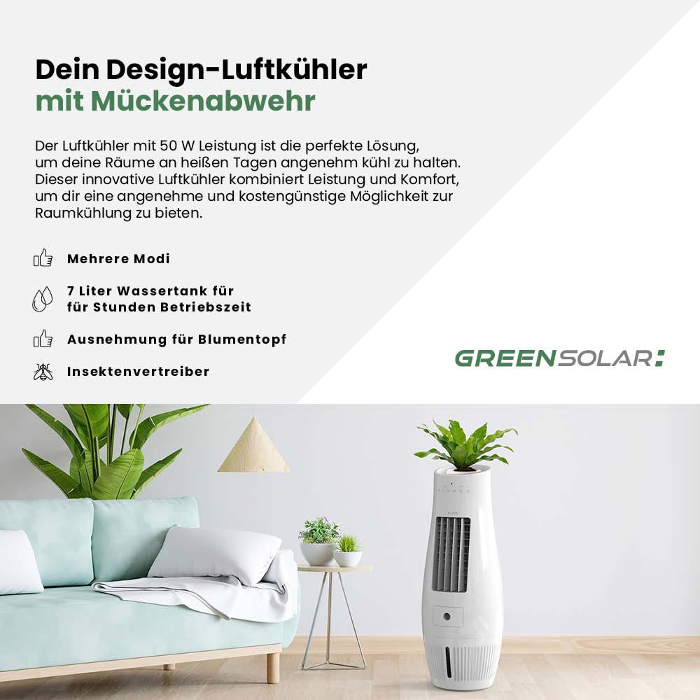 Design-Luftkühler mit Mückenabwehr – Bild 2