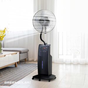Standventilator mit Sprühnebel und Mückenabwehr