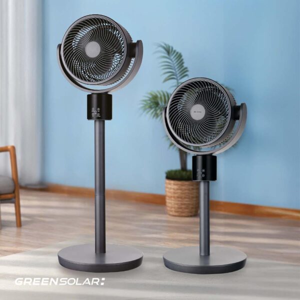 Digitaler Stand- und Tischventilator 2in1