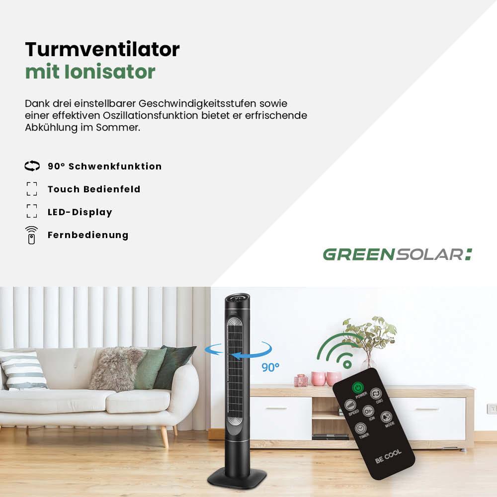 Turmventilator mit Ionisator – Bild 3