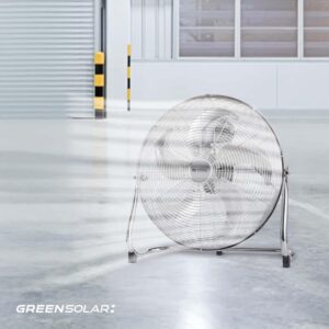 Windmaschine im Aluminium-Design