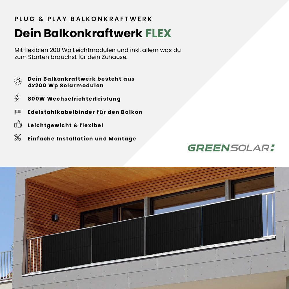 Balkonkraftwerk FLEX 800/800 – Bild 2