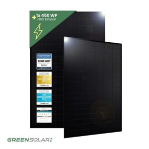 Solarmodul 450Wp black bifazial