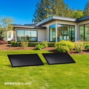 Balkonkraftwerk Boden 900/800 black bifazial