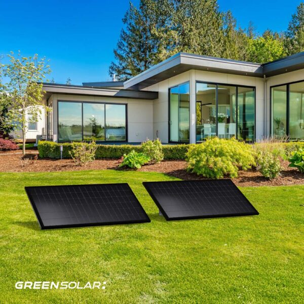 Balkonkraftwerk Boden 900/800 black bifazial