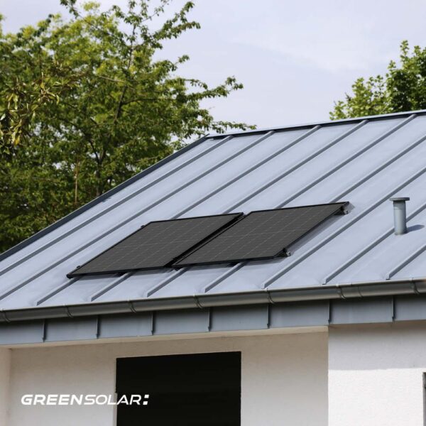 Balkonkraftwerk Universaldach 900/800 black bifazial