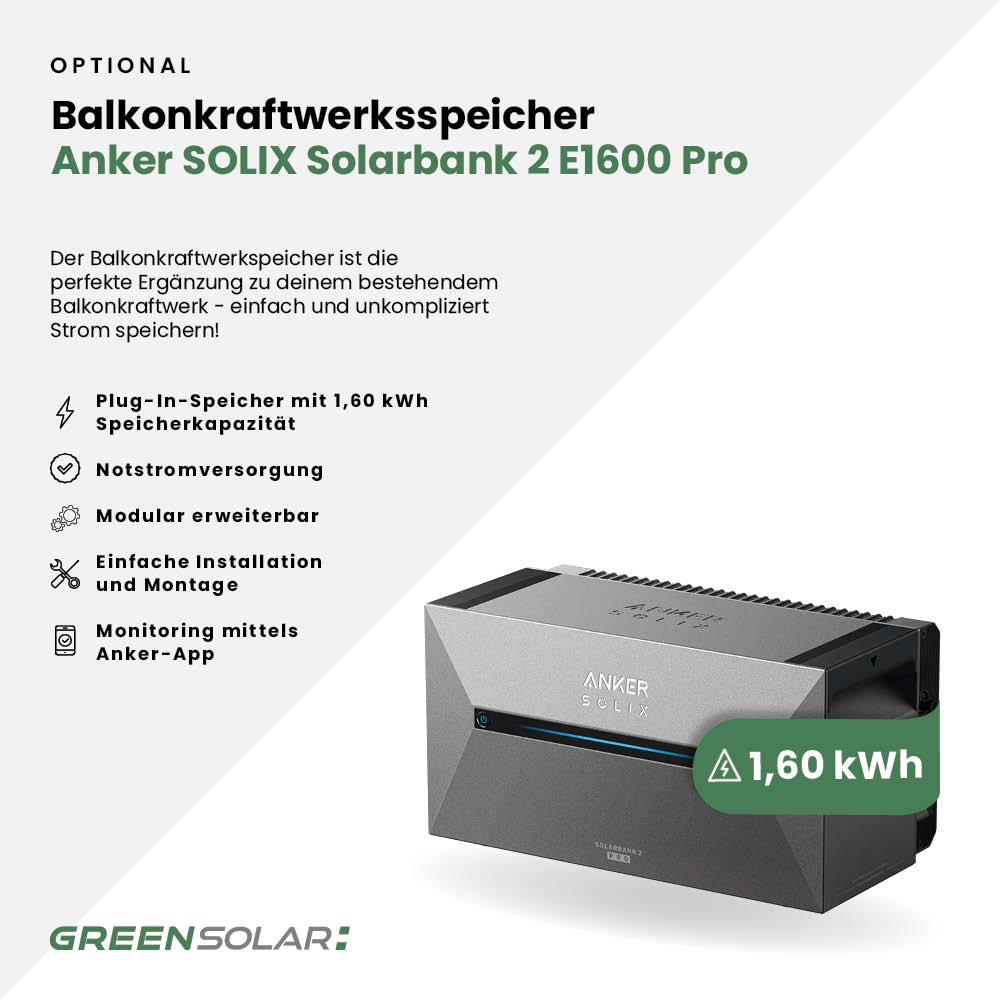 Balkonkraftwerkspeicher Anker SOLIX BP2700 Expansion Battery – Bild 6