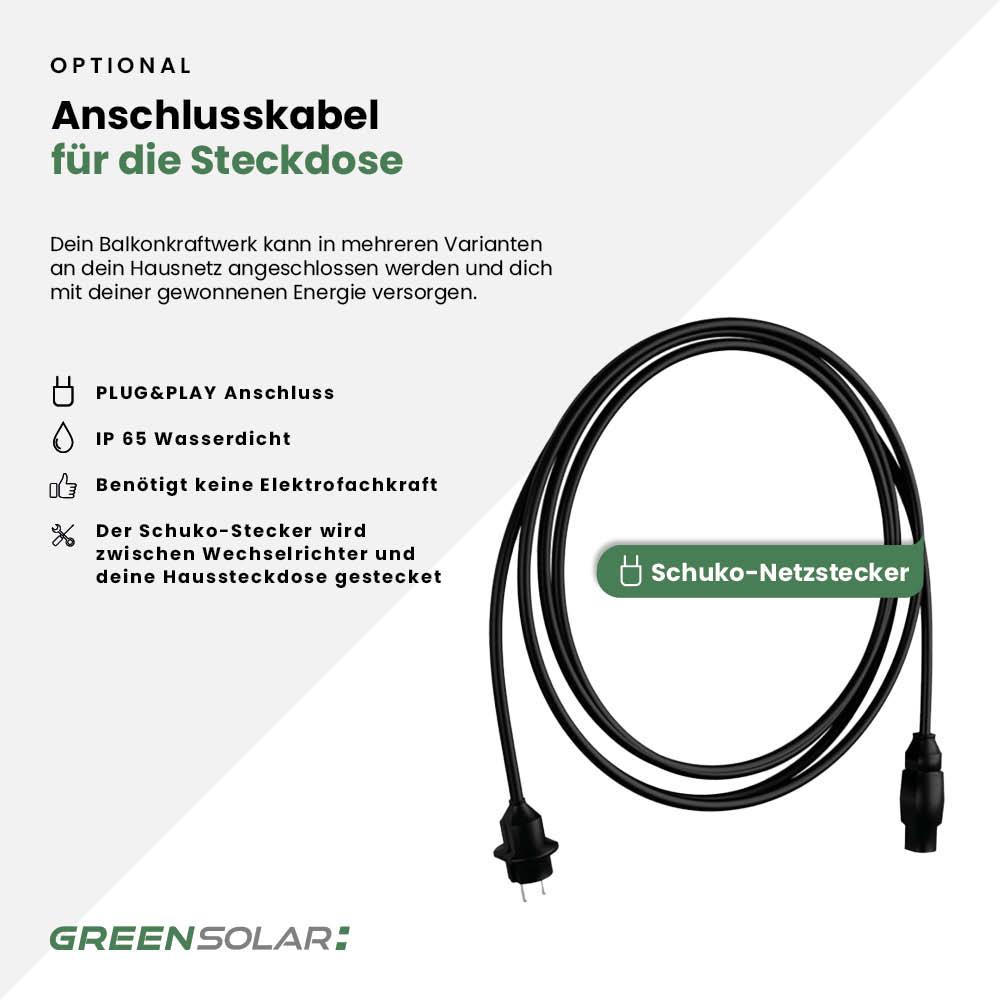 Sonnenkraftwerk 300 Black, steckerfertig – Bild 6
