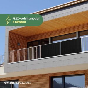 Balkonkraftwerk Flex 400/400 Set black/bifazial