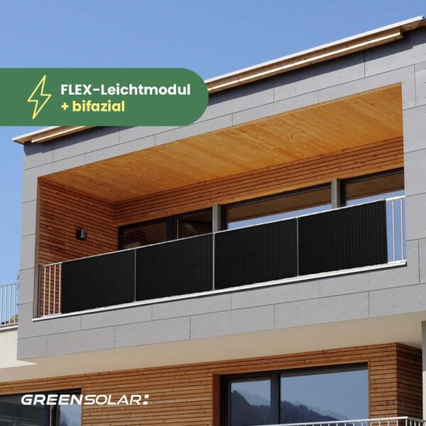 Balkonkraftwerk Flex 800/800 Set Black/bifazial