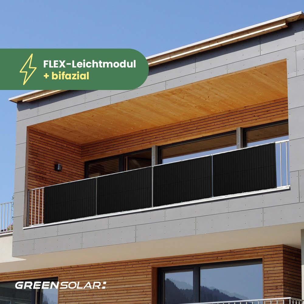 Balkonkraftwerk Flex 800/800 Set Black/bifazial
