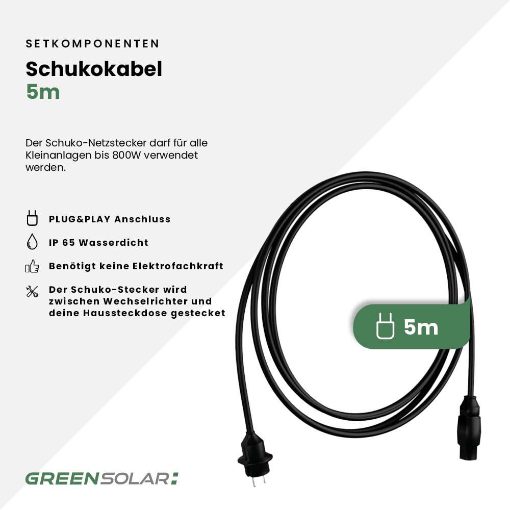 Balkonkraftwerk Balkon M - Komplett-Set (900W) – Bild 9