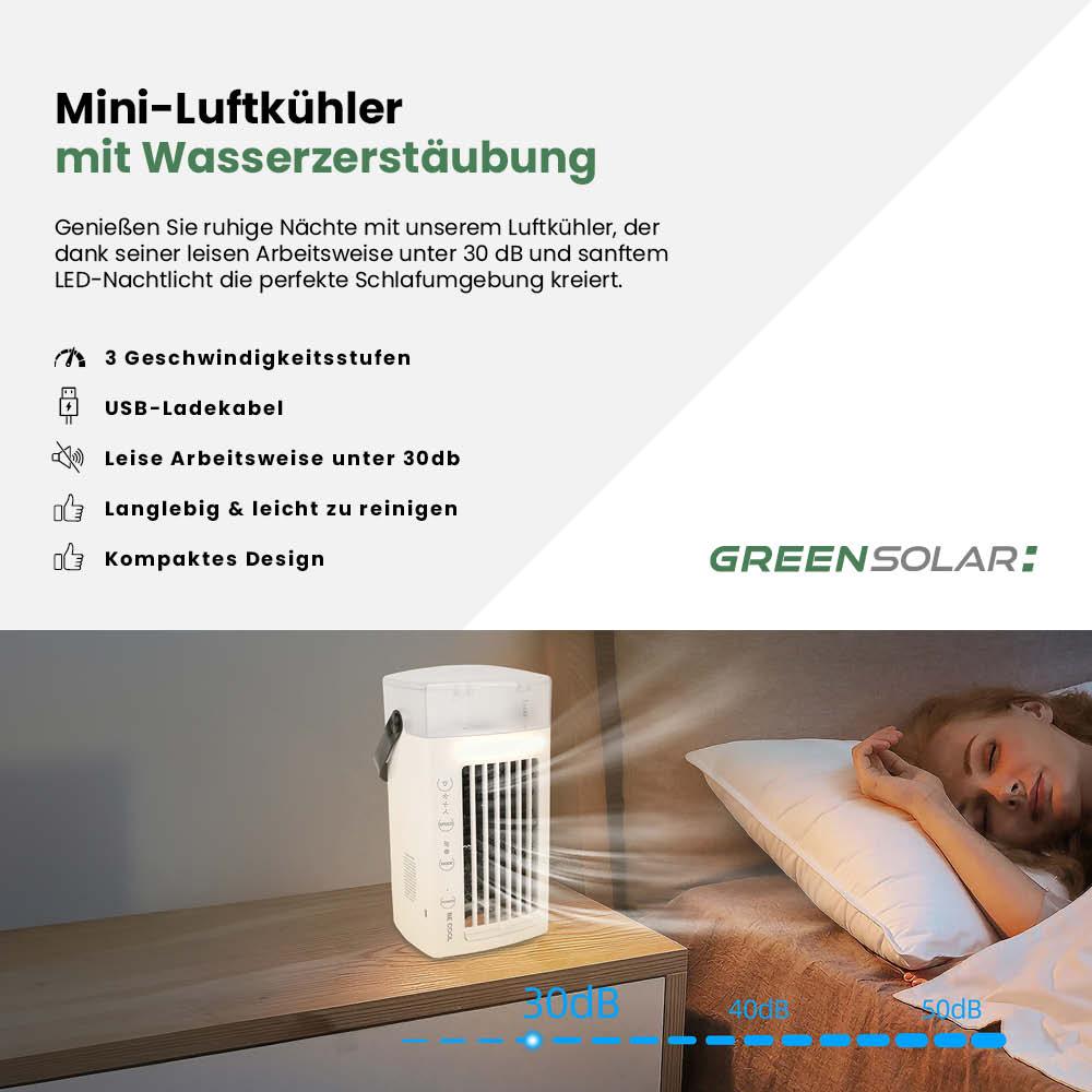 Mini-Luftkühler mit Wasserzerstäubung – Bild 3