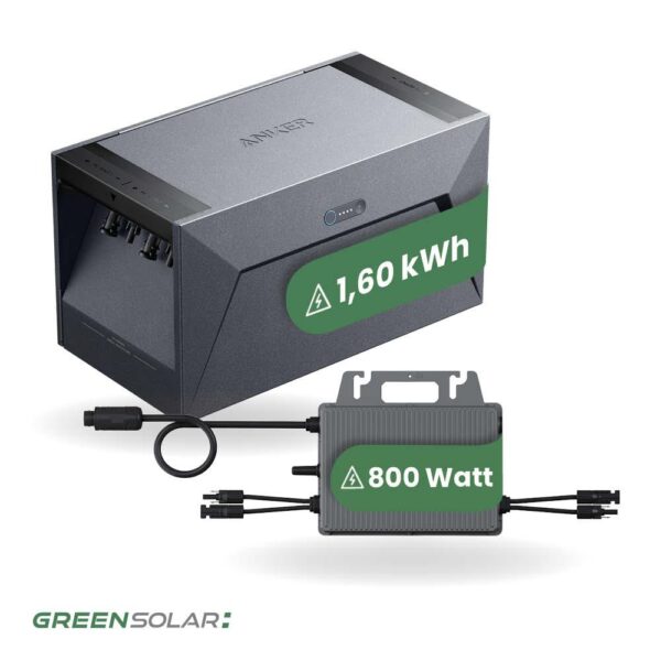 Balkonkraftwerkspeicher Anker Solix Solarbank 1 E1600