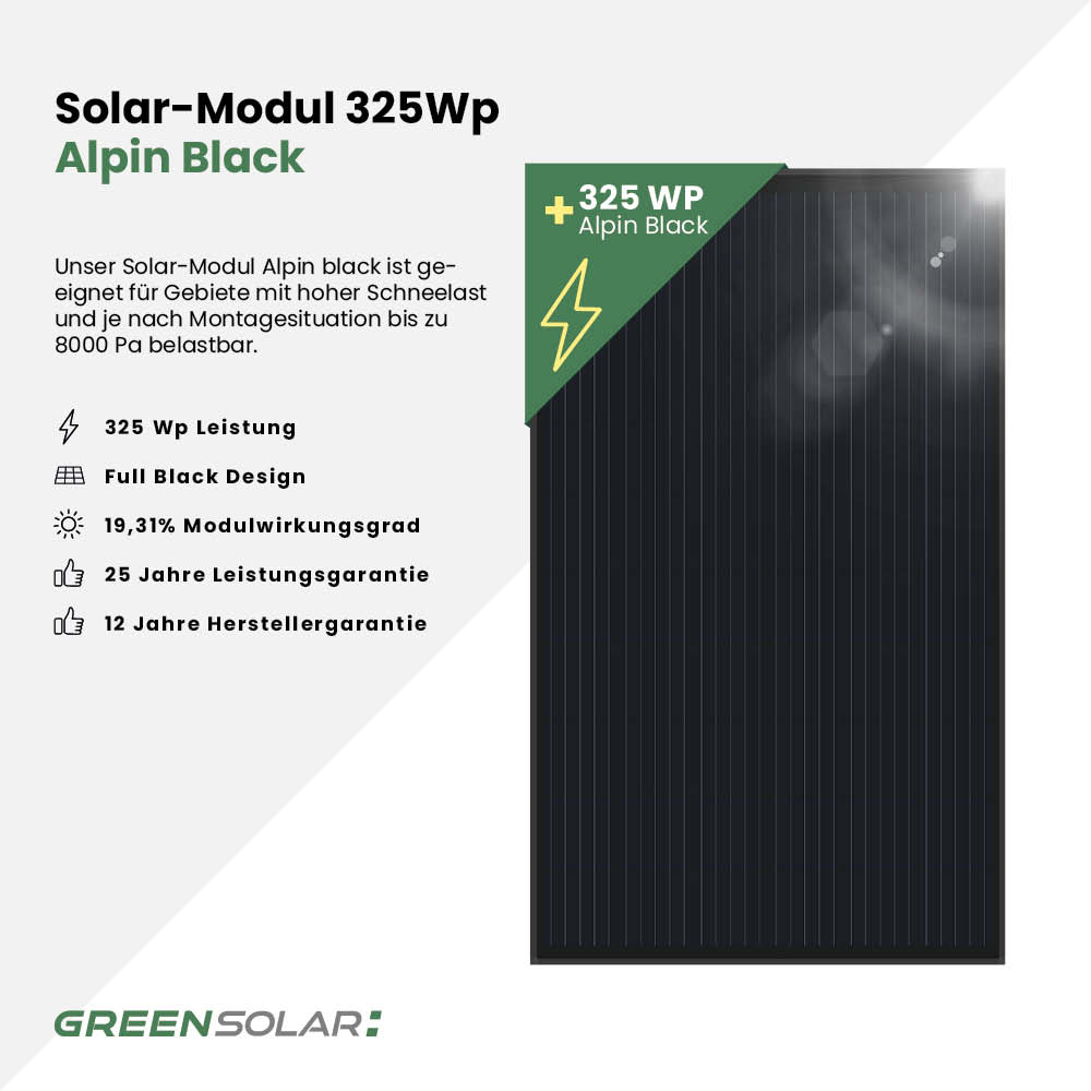 Solar-Modul 325 Wp (Palette mit 24 Stück) – Bild 2