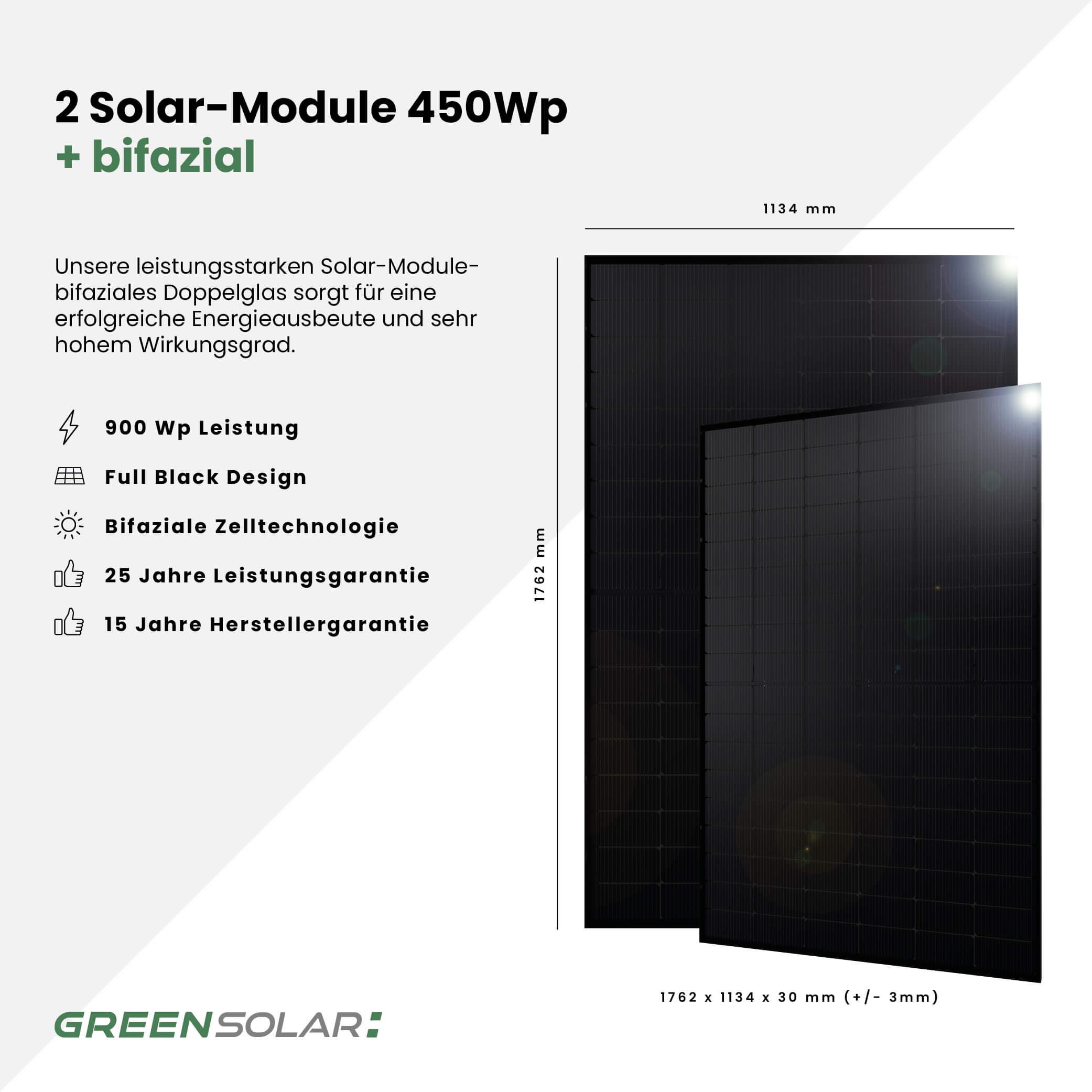 Kaminholzregal mit Balkonkraftwerk 900/800 black und Balkonkraftwerk-Speicher Anker Solarbank 3 E2700 inkl. Plane – Bild 7