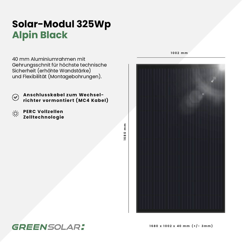 SONNENKRAFTWERK 300 Black, steckerfertig – Bild 4