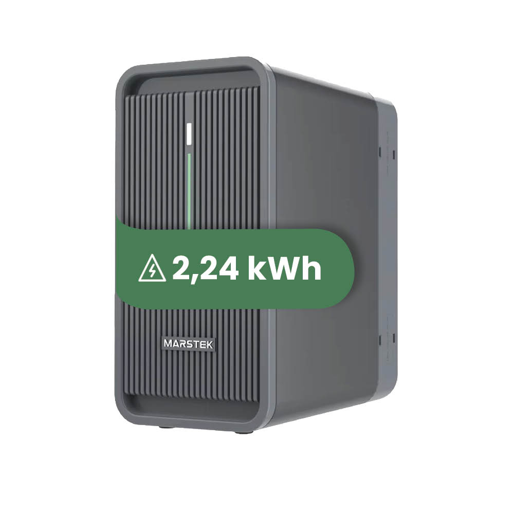 Balkonkraftwerkspeicher Marstek Basis 2,24 kWh Grau 2x800Wp