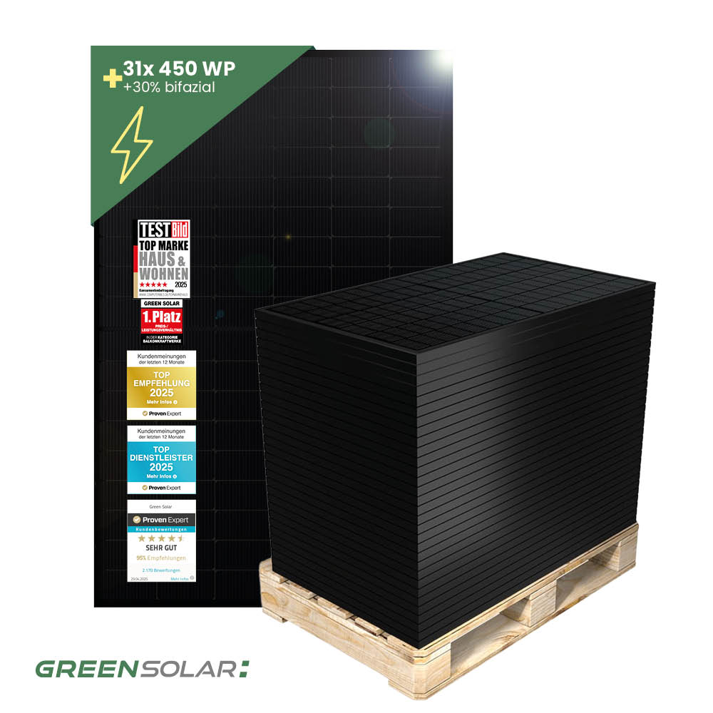Solar-Modul 450Wp (Palette mit 31 Stück)