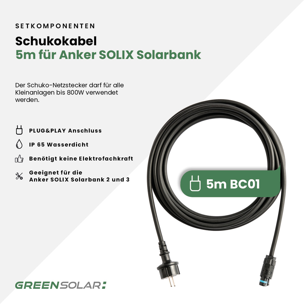 Balkonkraftwerk Basic 900/800 - Anker SOLIX Solarbank 5,4 kWh Balkonkraftwerk-Speicher – Bild 16