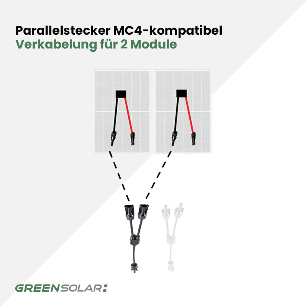 Parallelstecker MC4-kompatibel für 2 Module – Bild 3