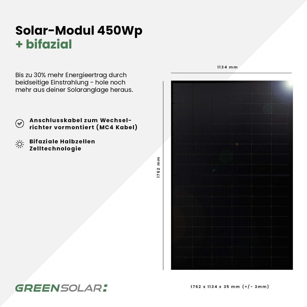 Solar-Modul 450Wp (Palette mit 37 Stück) – Bild 3