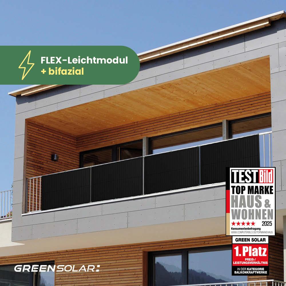Balkonkraftwerk Flex 800/800 Set Black/bifazial