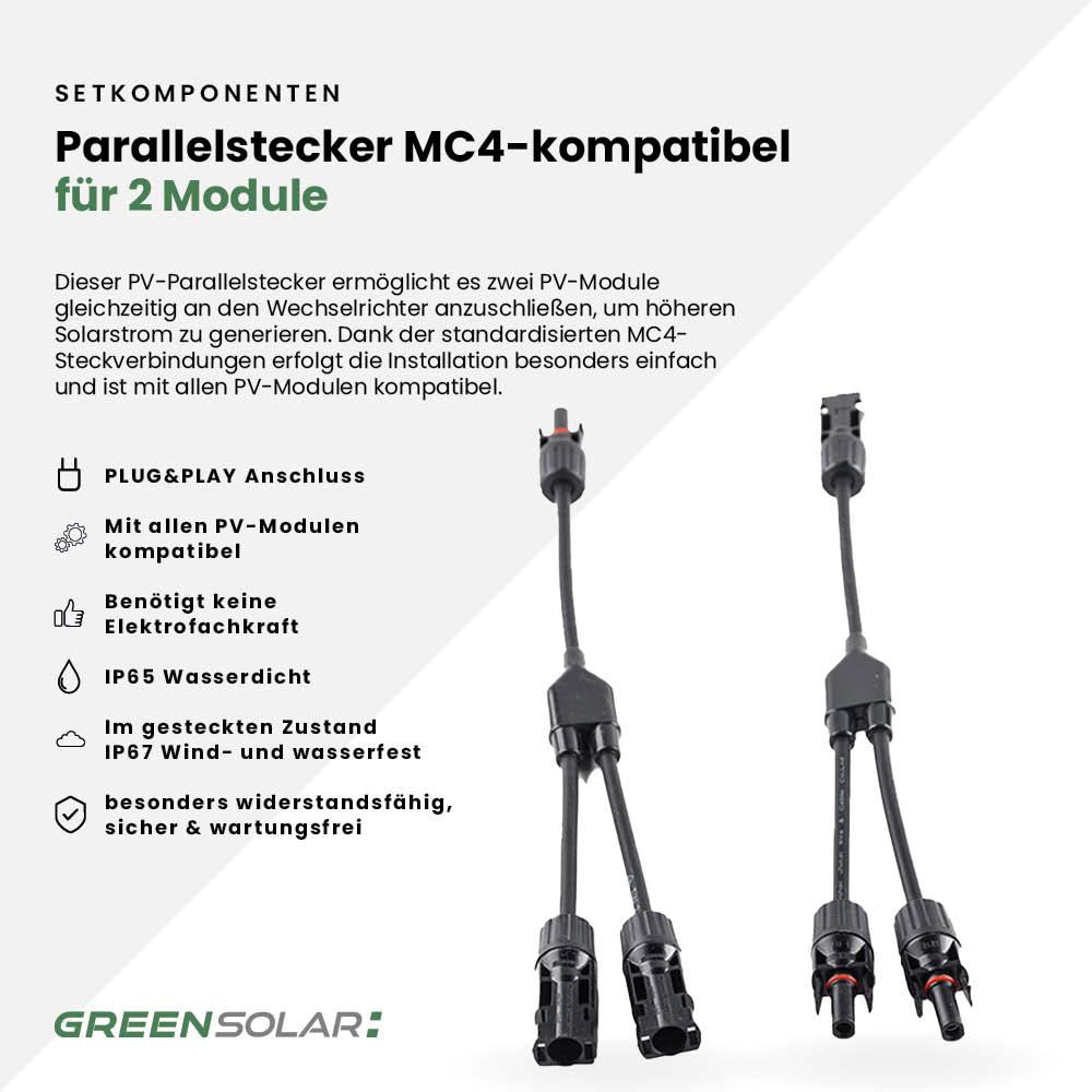 Balkonkraftwerk Basic 3600/800 black bifazial mit Balkonkraftwerkspeicher 2,7kWh "Anker SOLIX Solarbank 3 E-2700 Pro" – Bild 13