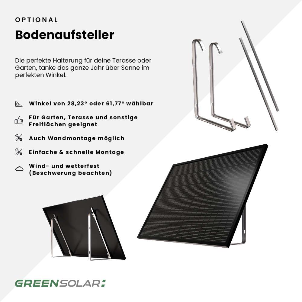 Balkonkraftwerk Basic 3600/800 black bifazial mit Balkonkraftwerkspeicher 2,7kWh "Anker SOLIX Solarbank 3 E-2700 Pro" – Bild 16