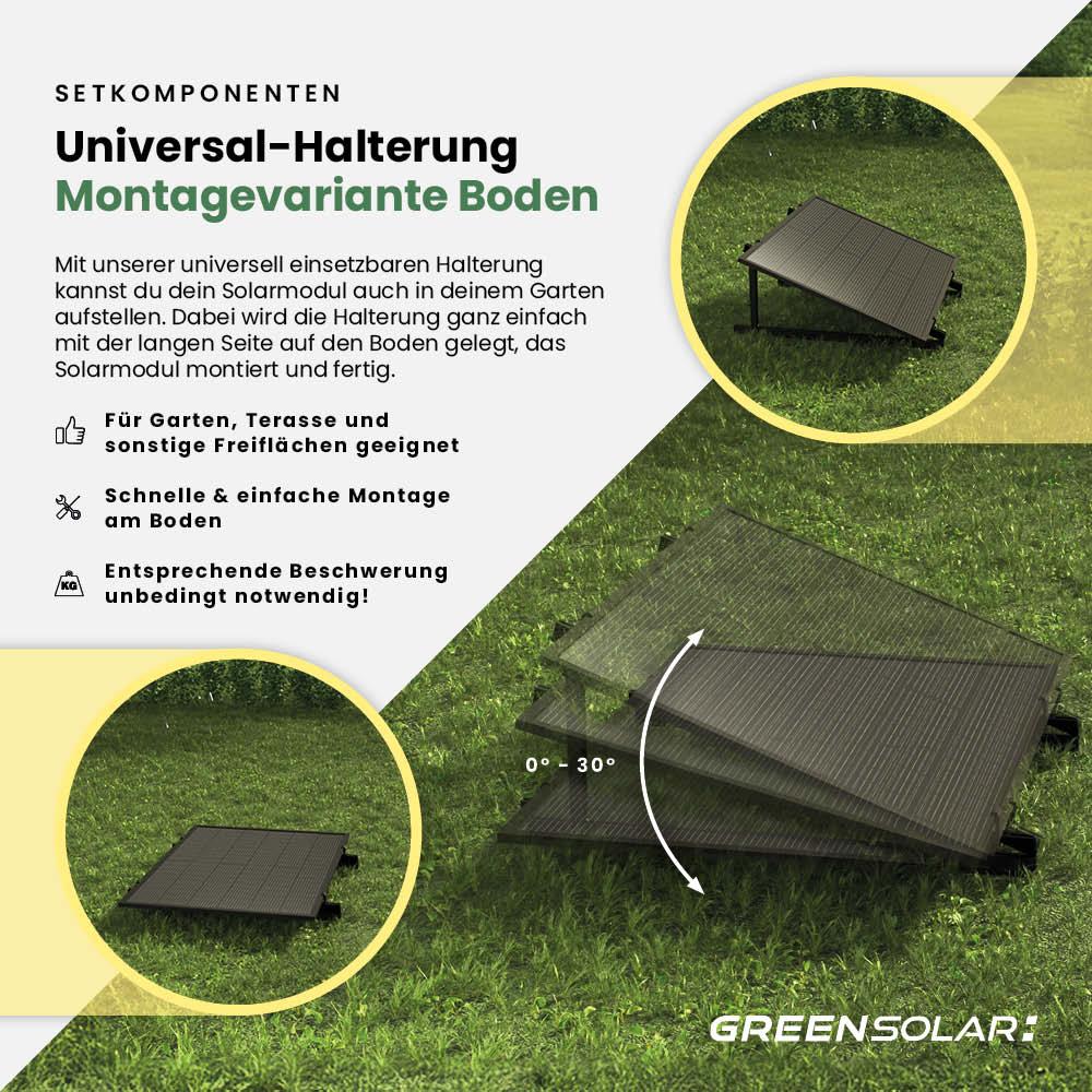 Balkonkraftwerk Boden M - Komplett-Set (1000W) inkl. Wifi Plug – Bild 8