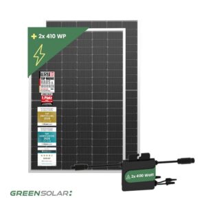 Balkonkraftwerk Basic 820/800 silber