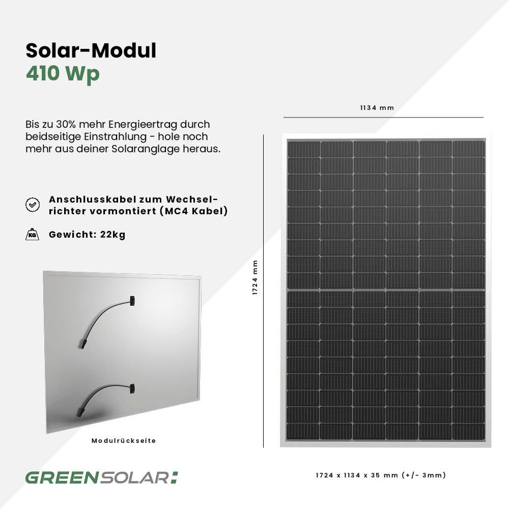 Balkonkraftwerk Basic 820/800 silber – Bild 4