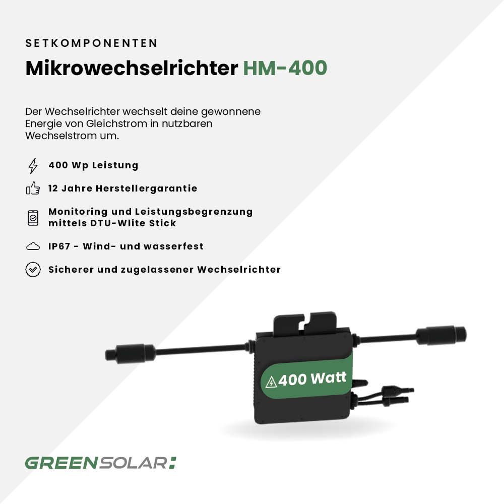 Balkonkraftwerk Flex 400/400 Set black/bifazial – Bild 8