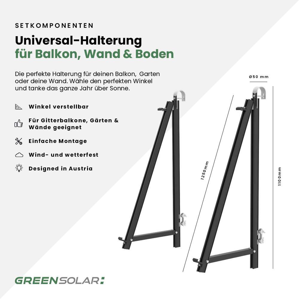 Balkonkraftwerk Balkon M - Komplett-Set (1000W) inkl. Wifi Plug – Bild 7