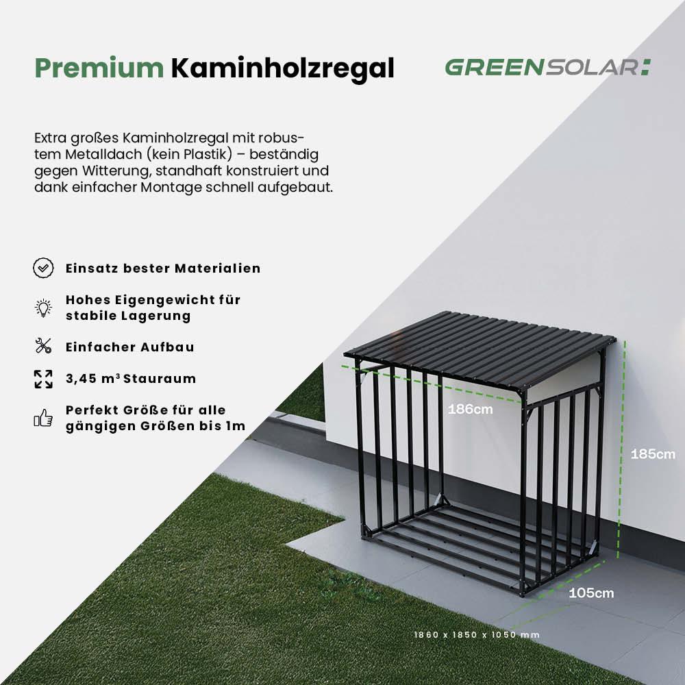 Kaminholzregal – Bild 3