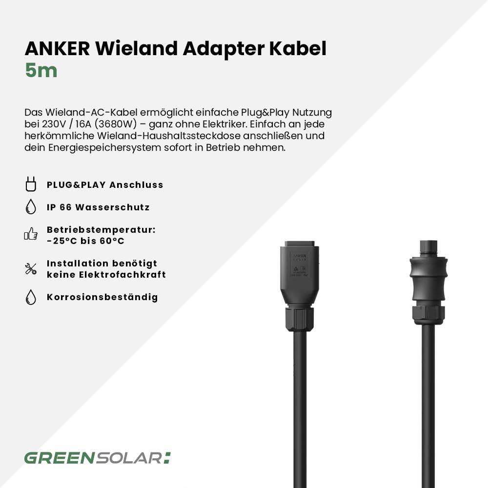 ANKER Wieland Adapter Kabel 5m – Bild 2
