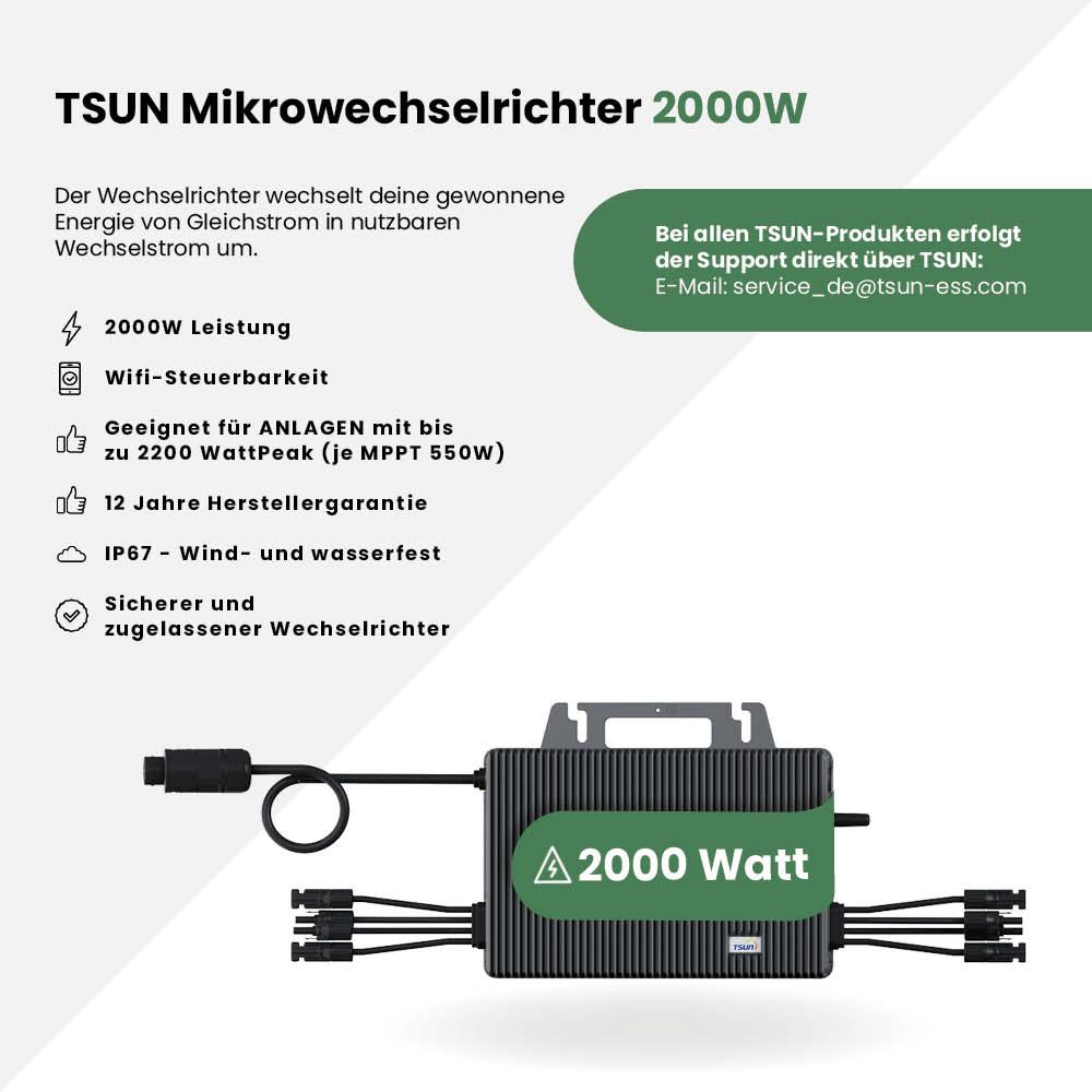 Balkonkraftwerk 2000Wp – Bild 5