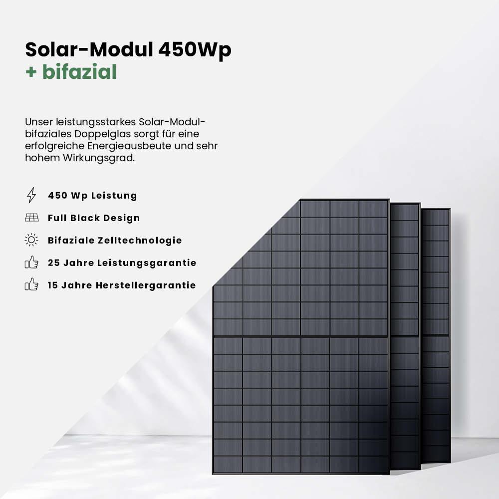 Balkonkraftwerk 1800Wp mit Anker SOLIX Solarbank 3 E2700 Pro – Bild 2