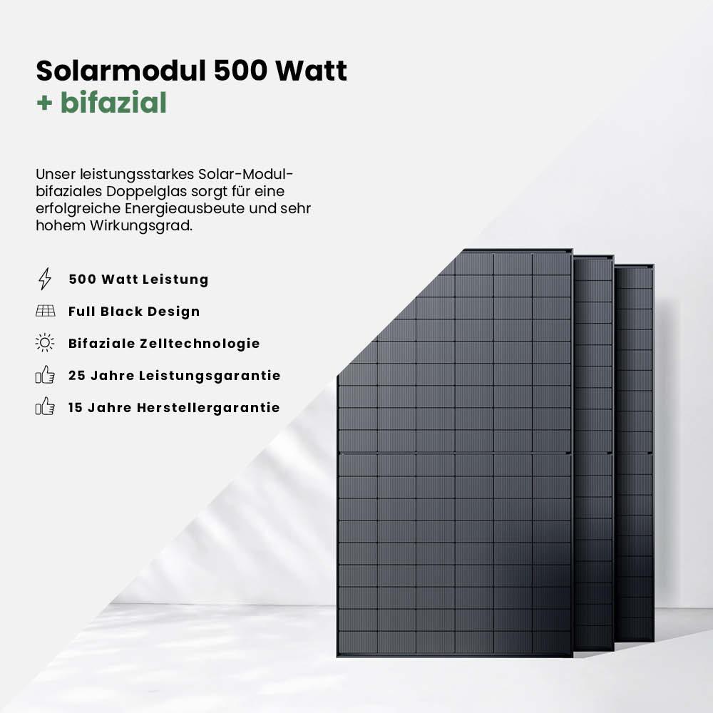 Balkonkraftwerk 4000Wp mit Anker SOLIX Solarbank 3 E2700 Pro – Bild 2