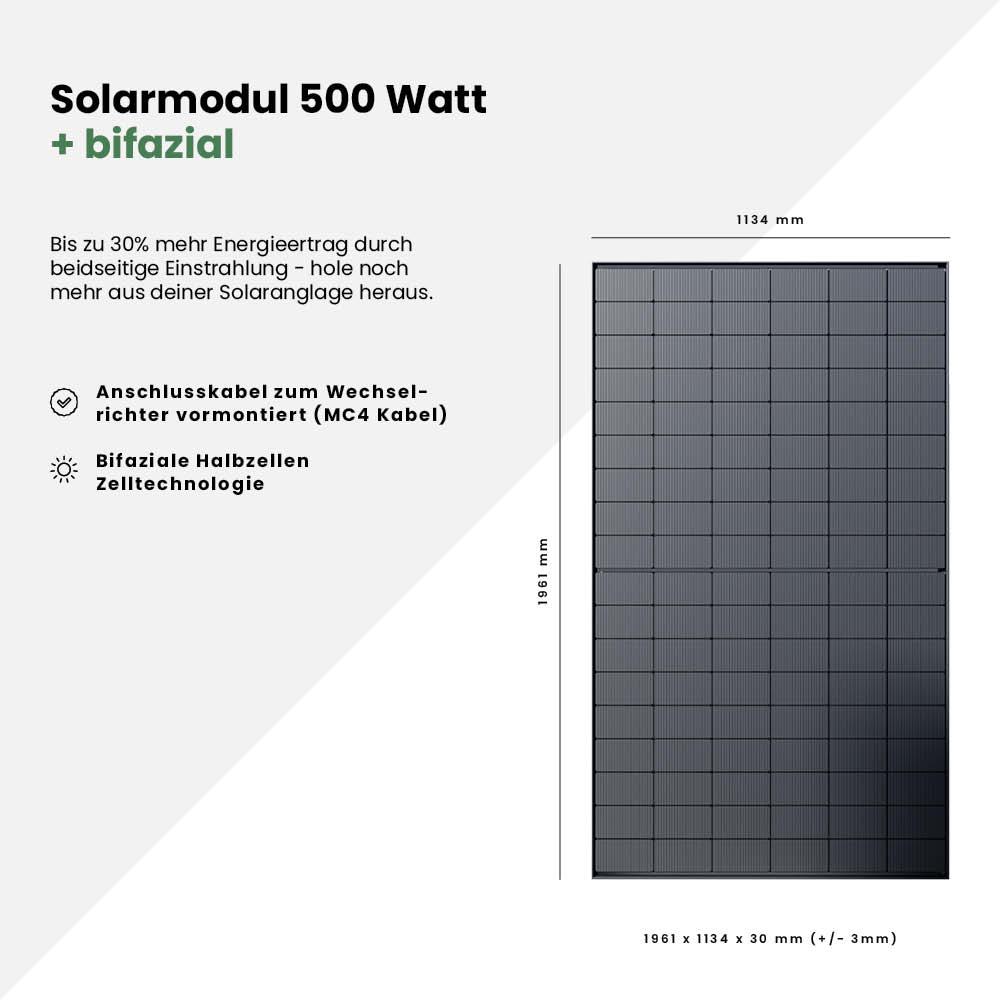 Balkonkraftwerk 4000Wp mit Anker SOLIX Solarbank 3 E2700 Pro – Bild 3