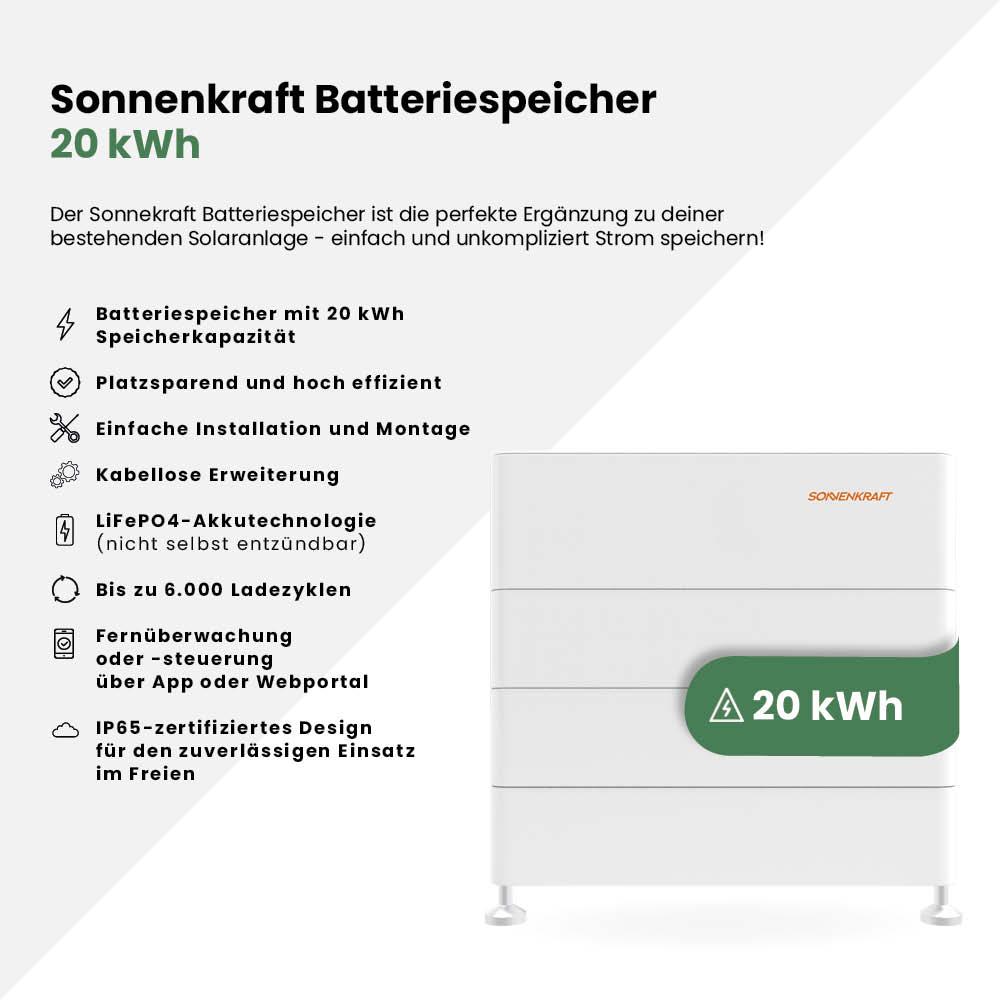 Sonnenkraft Batteriespeicher 20kWh – Bild 2