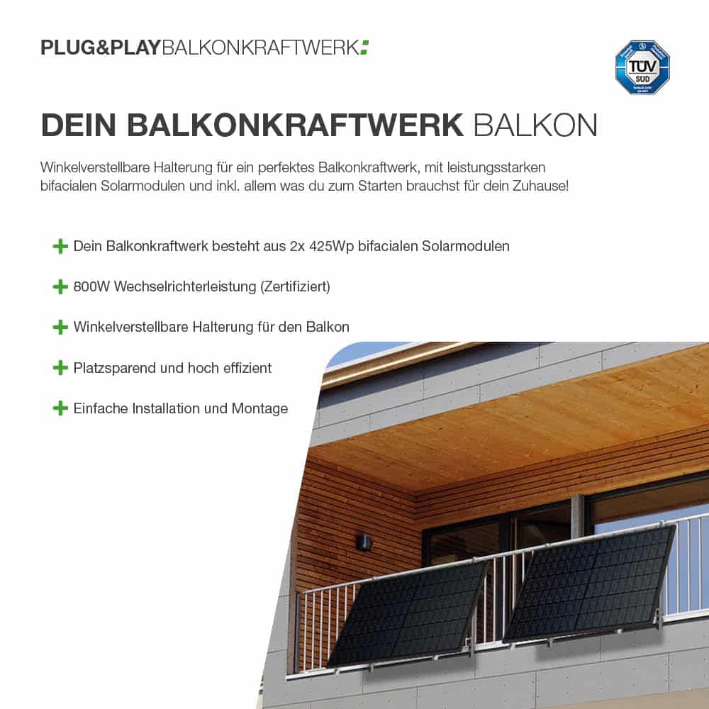 850:800 BKW-Komplettset Balkon (20150)2